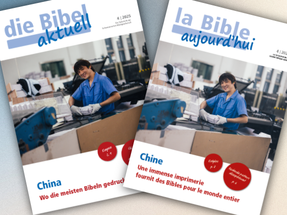 Bibel aktuell, la Bible aujourd'hui China 2025