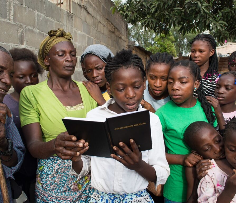 Reading the Bible in Namibia