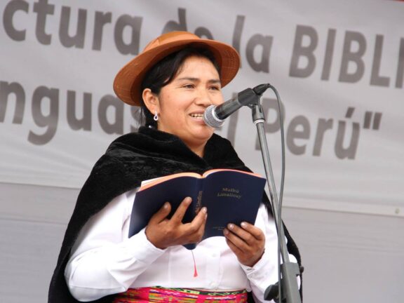 Hilda Ramos. Quechua de Huancayo