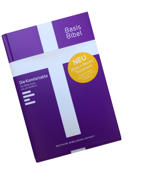 BasisBibel, violette Ausgabe. Moderne Bibelübersetzung.