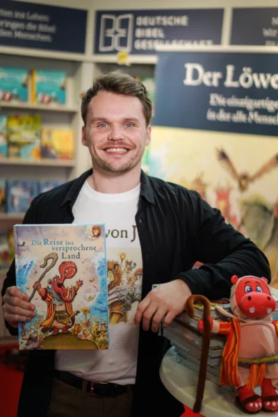 Haakon Lie, Illustrator und Autor von «Der Löwe von Juda». Bild: Deutsche Bibelgesellschaft