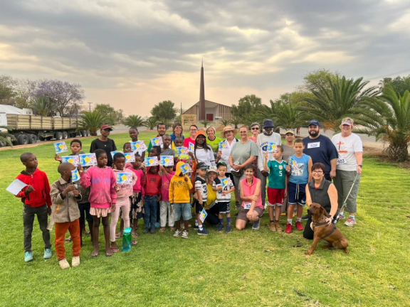 Namibia Sponsoren-Lauf für Bibel