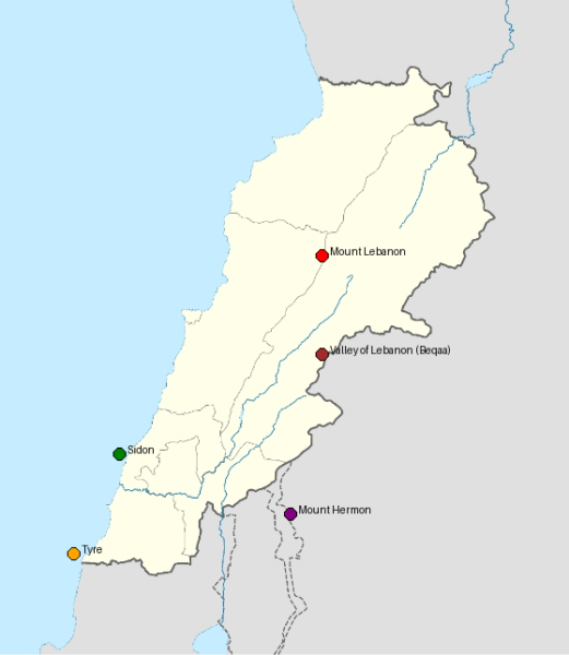 Die biblische Levante