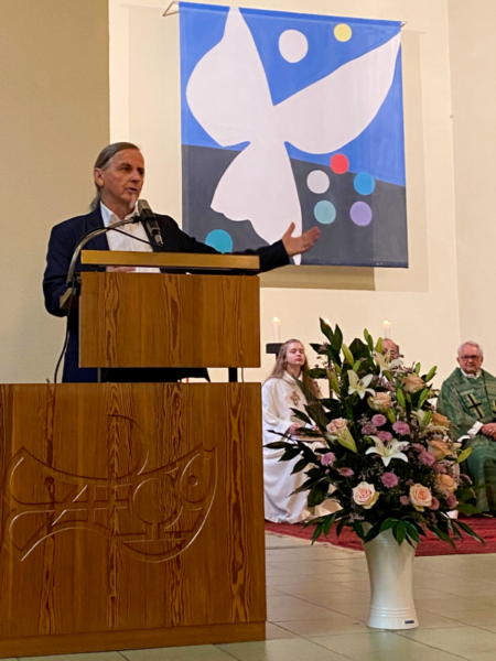 Winfried Bader predigte am 18. Oktober 2026 in Grenchen zum Thema des Bibelsonntags zu Markus 1,15